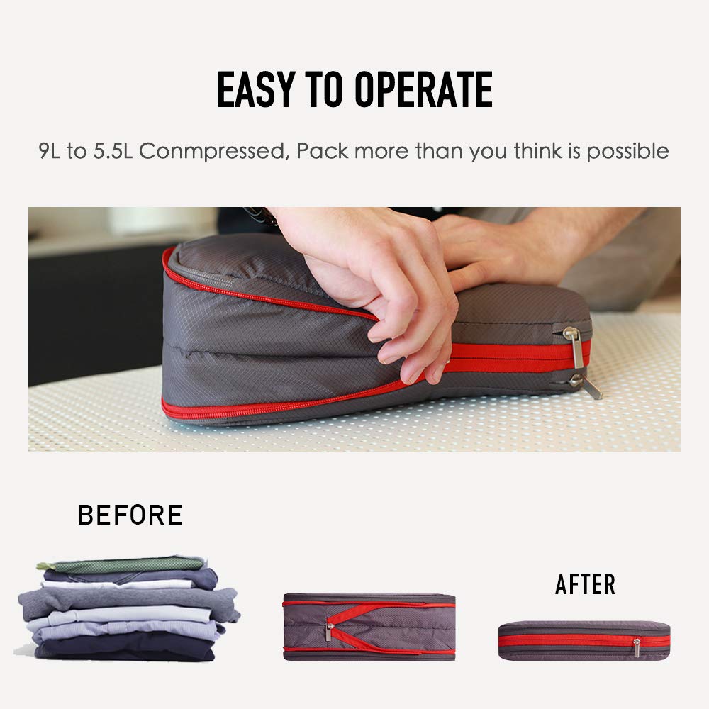 
                  
                    BeeNesting Mini Travel Compression Packing Cubes 9L
                  
                