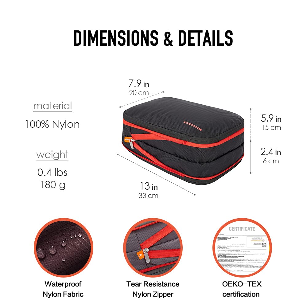 
                  
                    BeeNesting Mini Travel Compression Packing Cubes 9L
                  
                