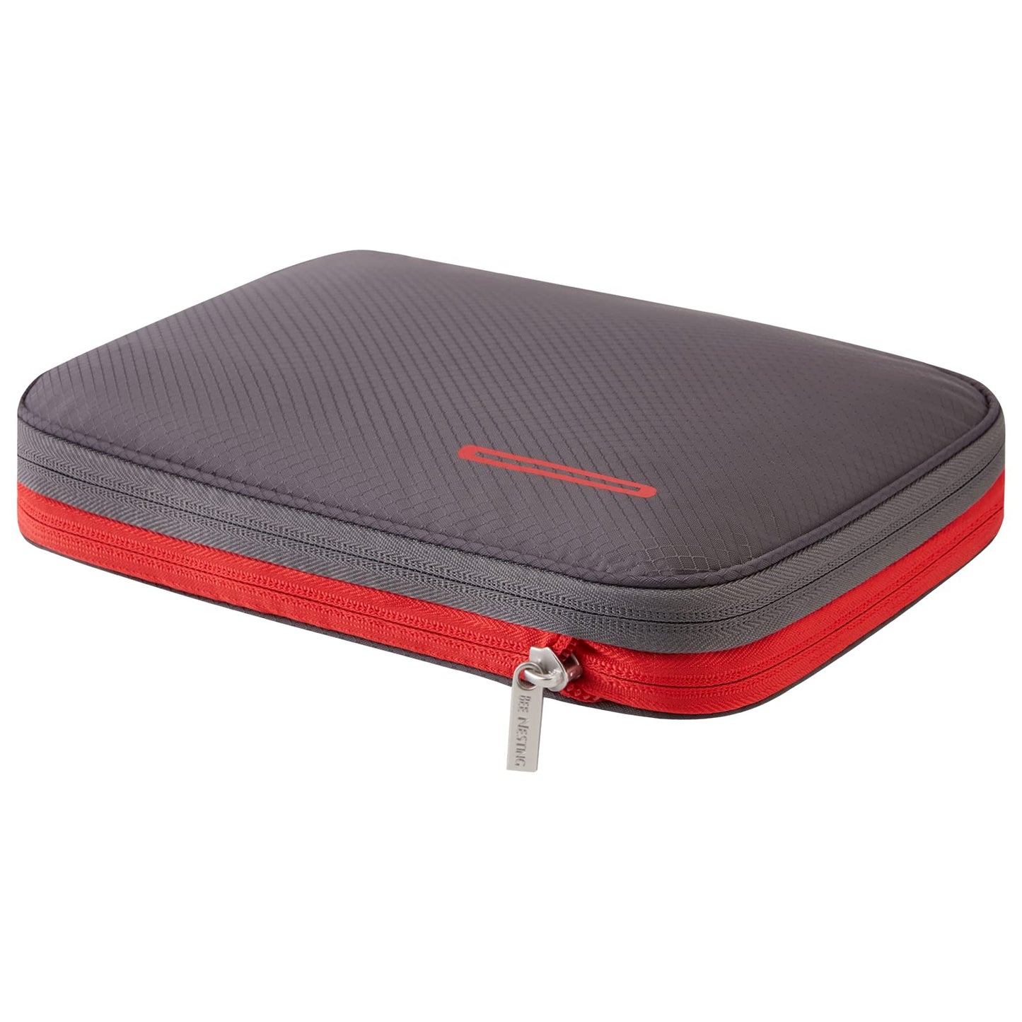 Bee Nesting Travel Compression Packing Cubes 4L - Gray Red